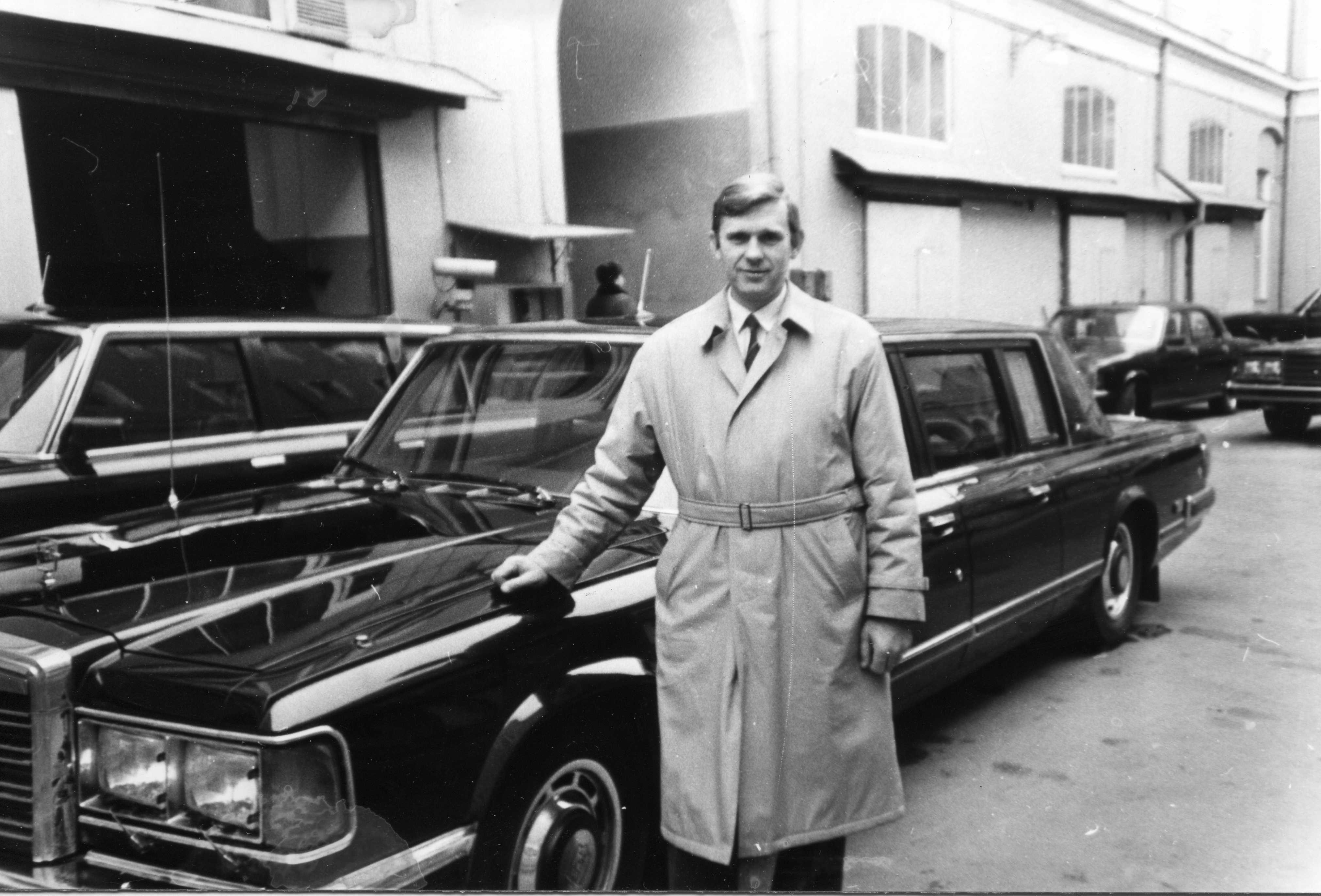 Гараж особого назначения в корпусе №9 Московского Кремля., 1980-е © Фото из личного архива В.В. Тупицына