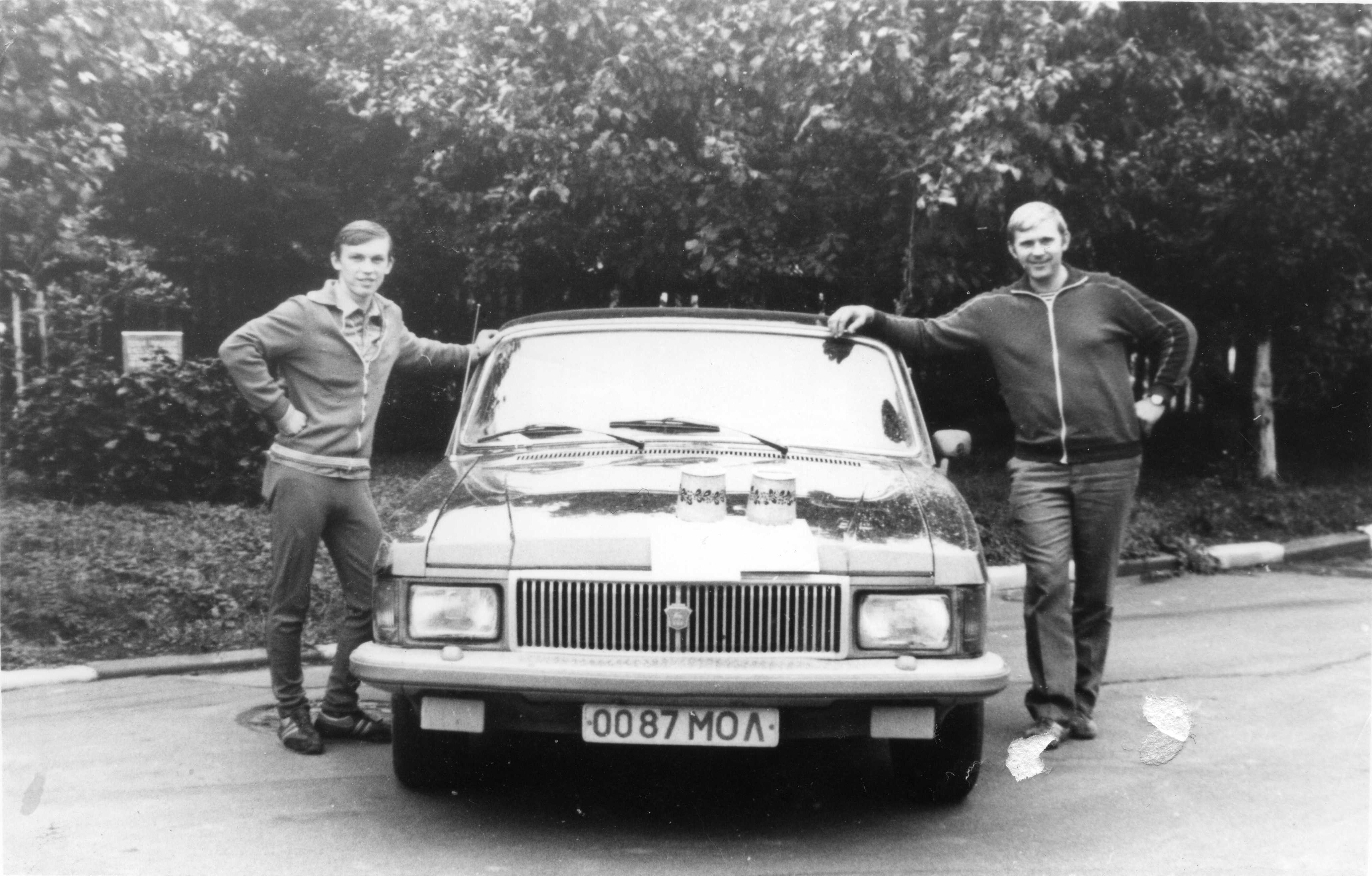 Во время соревнований по скоростному маневрированию, 1980-е © Фото из личного архива В.В. Тупицына