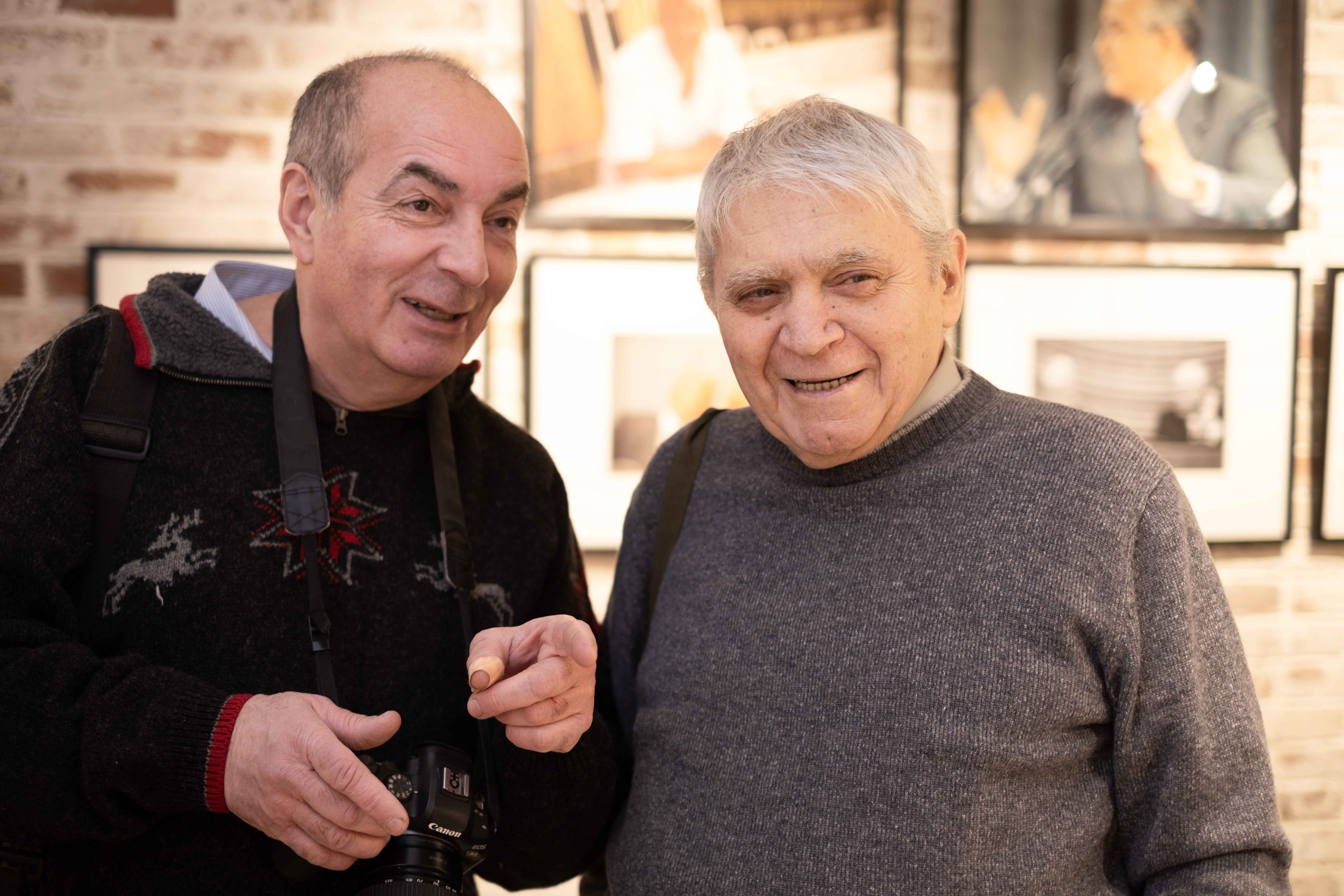 На открытии фотовыставки «Два президента» в Ельцин-центре в Москве. 1 февраля 2026 г. © Фото: Дмитрий Волин/Кремлевский холм