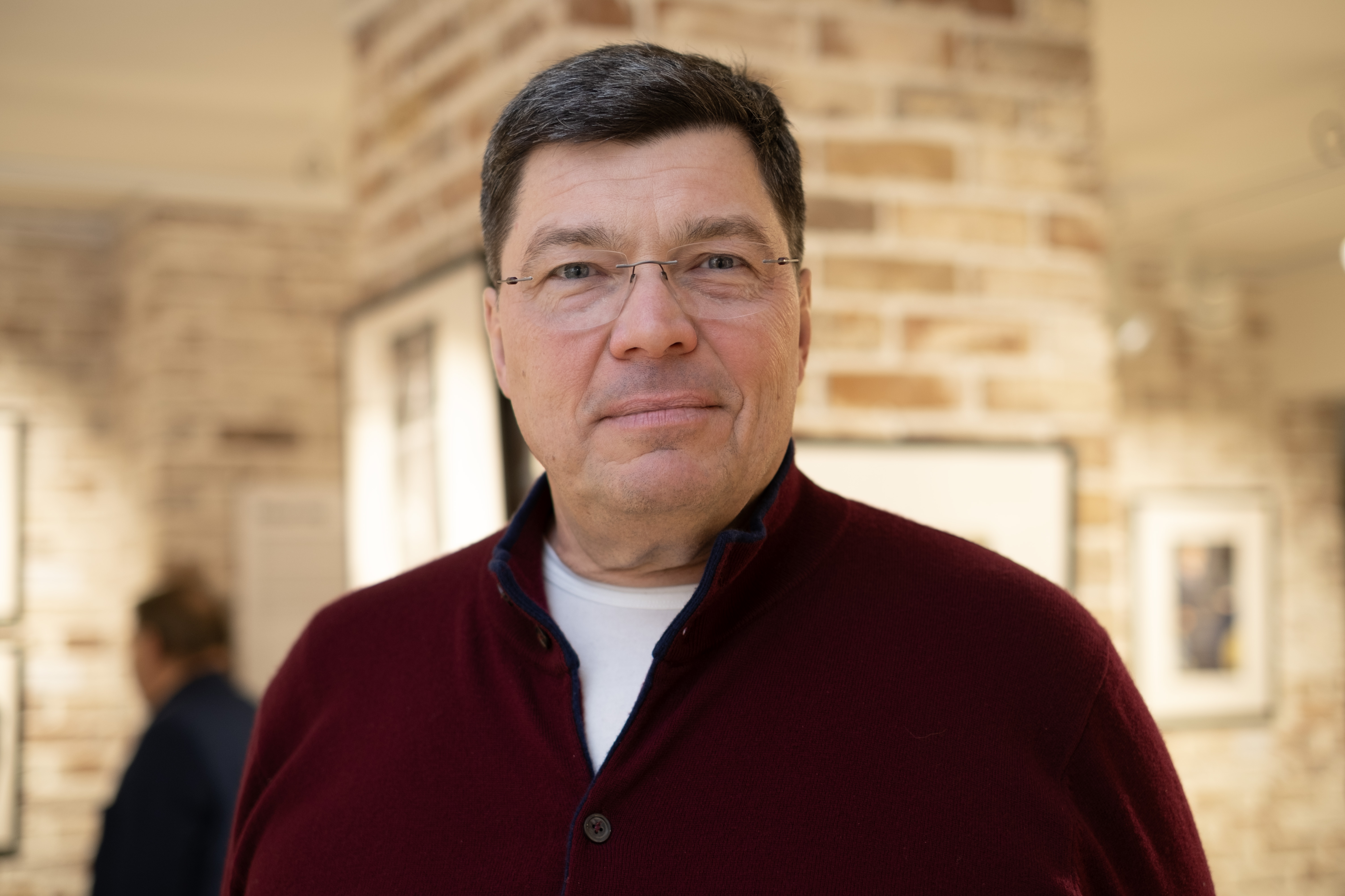 На открытии фотовыставки «Два президента» в Ельцин-центре в Москве. 1 февраля 2026 г. © Фото: Дмитрий Волин/Кремлевский холм