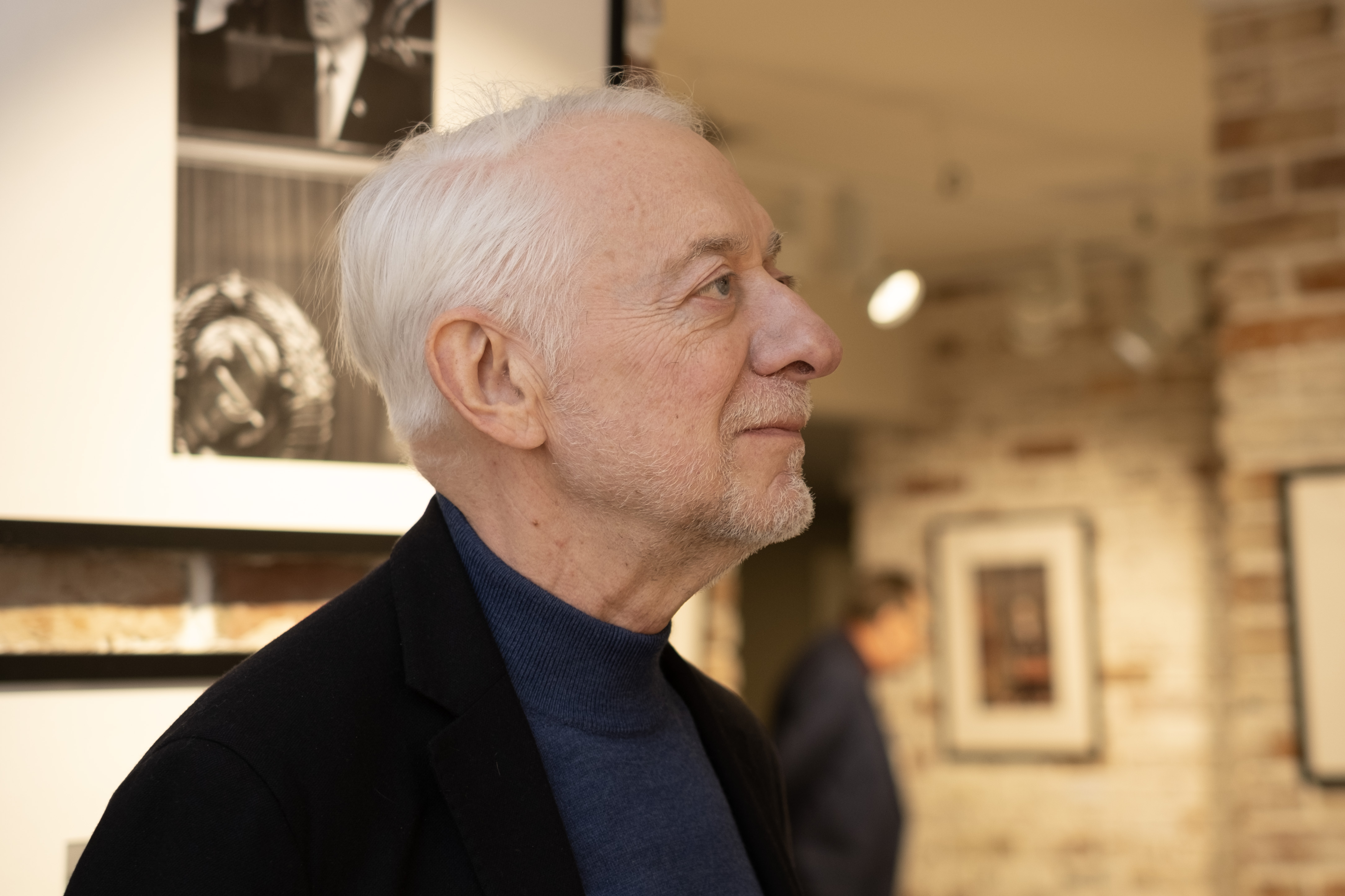 На открытии фотовыставки «Два президента» в Ельцин-центре в Москве. 1 февраля 2026 г. © Фото: Дмитрий Волин/Кремлевский холм