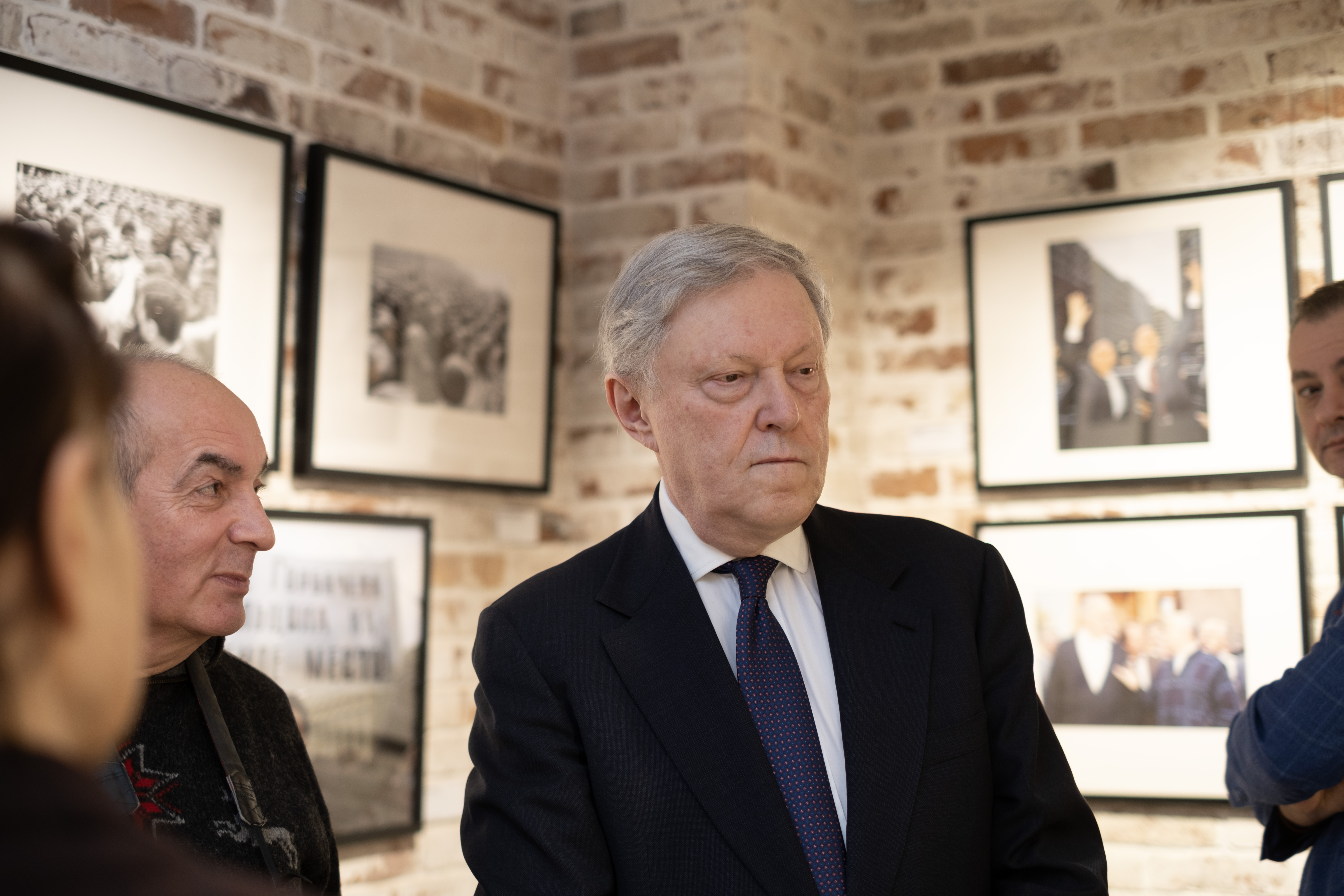 На открытии фотовыставки «Два президента» в Ельцин-центре в Москве. 1 февраля 2026 г. © Фото: Дмитрий Волин/Кремлевский холм