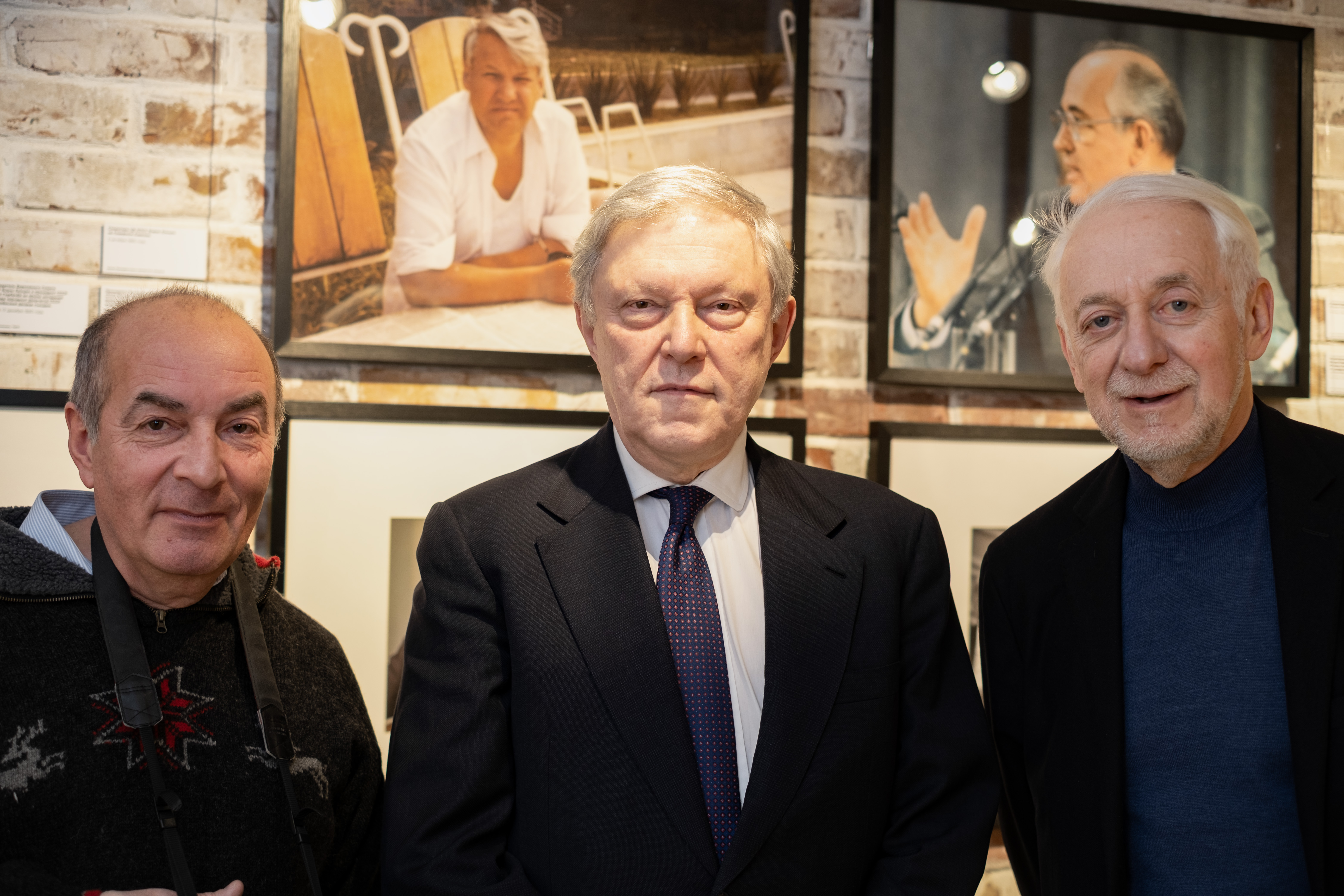 На открытии фотовыставки «Два президента» в Ельцин-центре в Москве. 1 февраля 2026 г. © Фото: Дмитрий Волин/Кремлевский холм