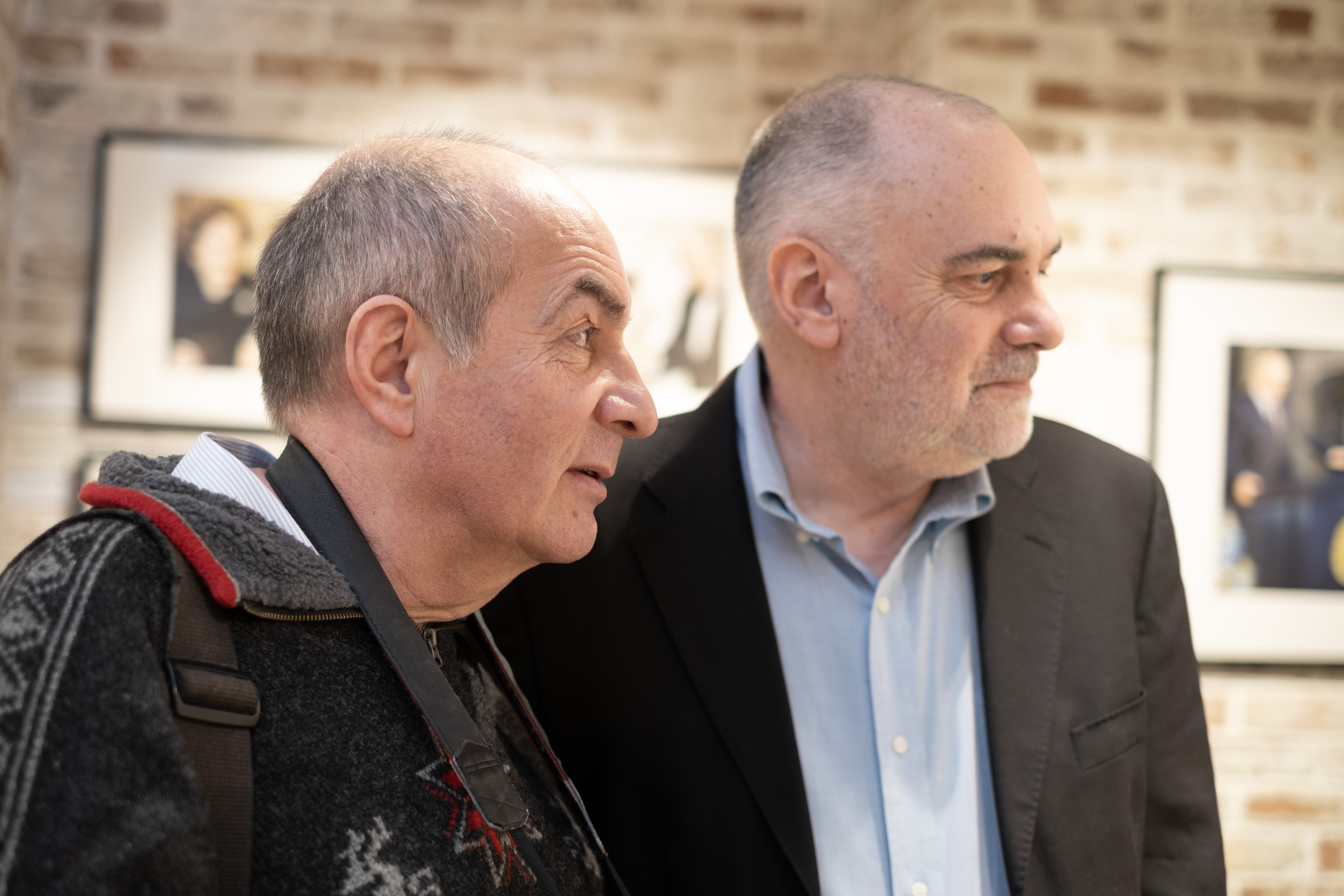 На открытии фотовыставки «Два президента» в Ельцин-центре в Москве. 1 февраля 2026 г. © Фото: Дмитрий Волин/Кремлевский холм