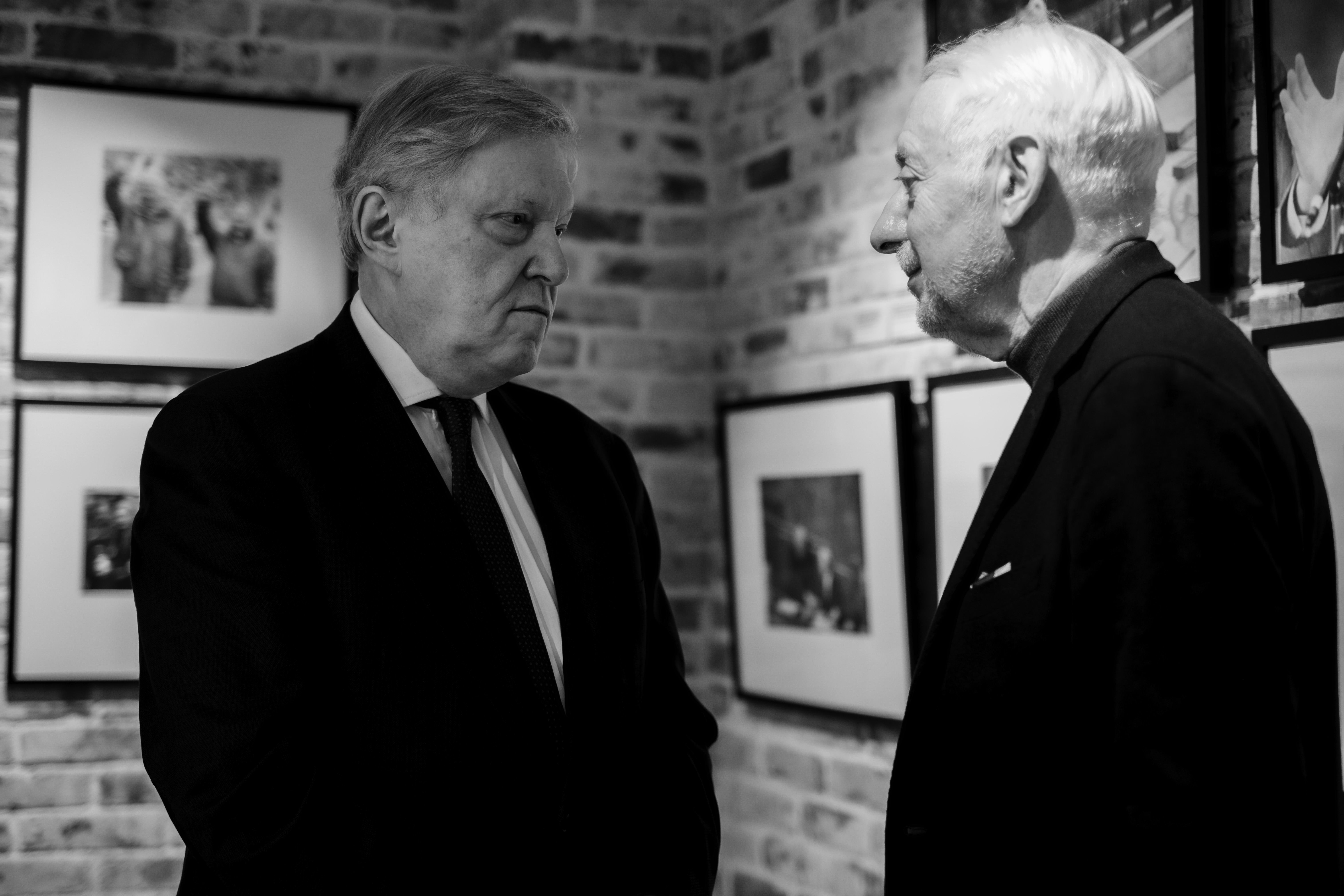 На открытии фотовыставки «Два президента» в Ельцин-центре в Москве. 1 февраля 2026 г. © Фото: Дмитрий Волин/Кремлевский холм