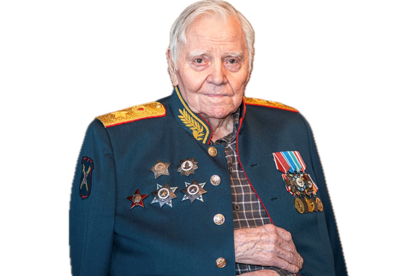 В.Лобов во время интервью у себя дома © Фото Д. Волин, "Кремлевский холм"